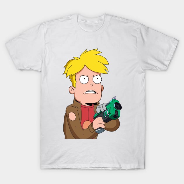 Gary Goodspeed T-Shirt by Plushism